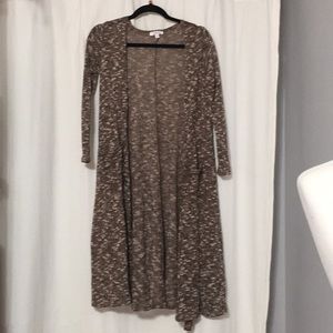 XS thin brown LuLaRoe Sarah
